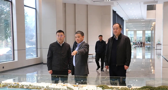 丽水市政府副秘书长王永国一行调研yl6809永利集团